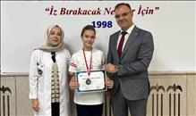 ŞİİR YARIŞMASINDA İLÇE BİRİNCİLİĞİ